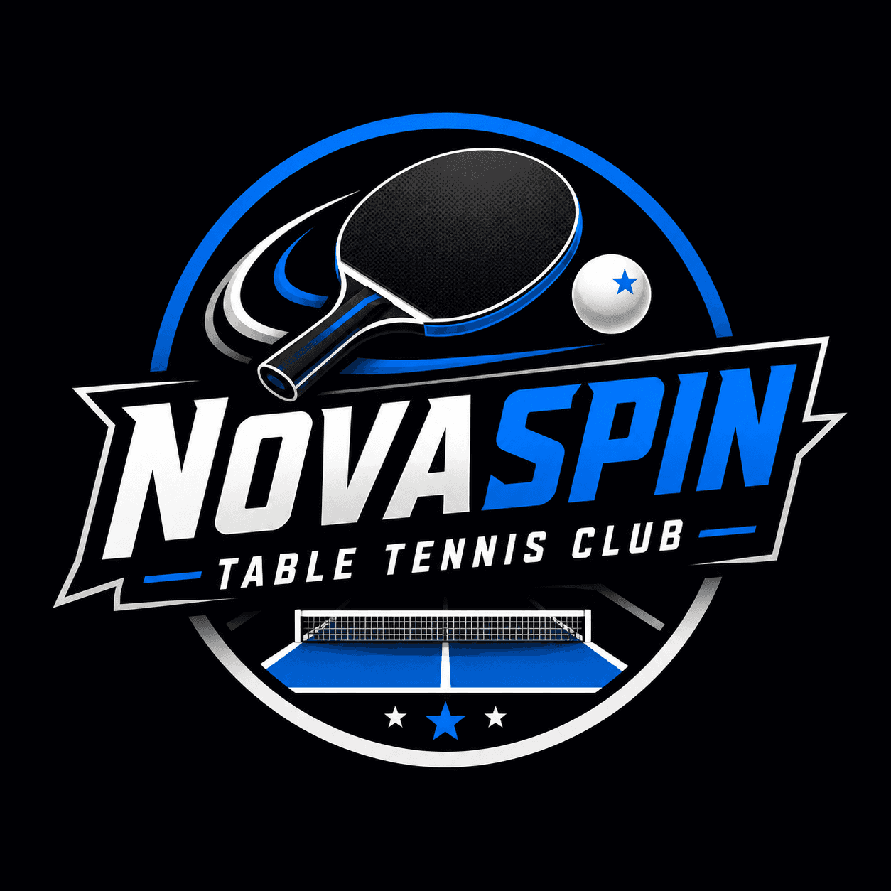 NovaSpin Table Tennis Club logo